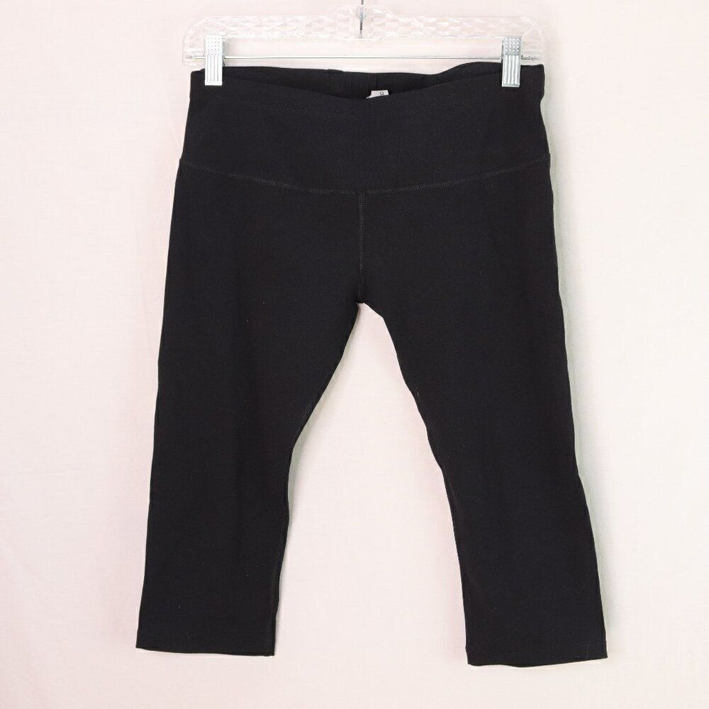 Lorna Jane Uniquely Sport Capri Legging Medium Black‎